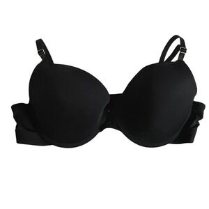 Juicy Couture Intimates Black T-Shirt Bra Molded Cup 38C 4002-16